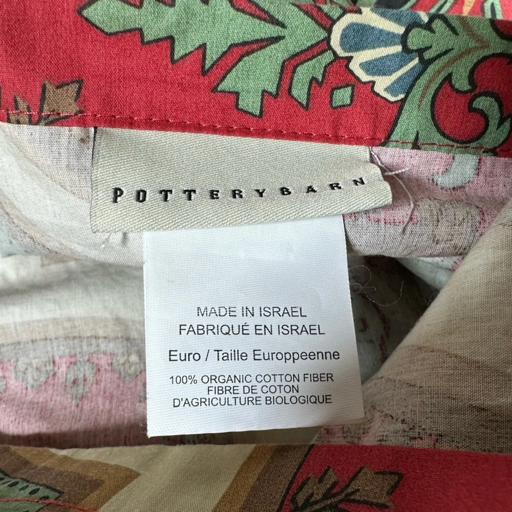 Pottery Barn Ashton Medallion Euro Sham